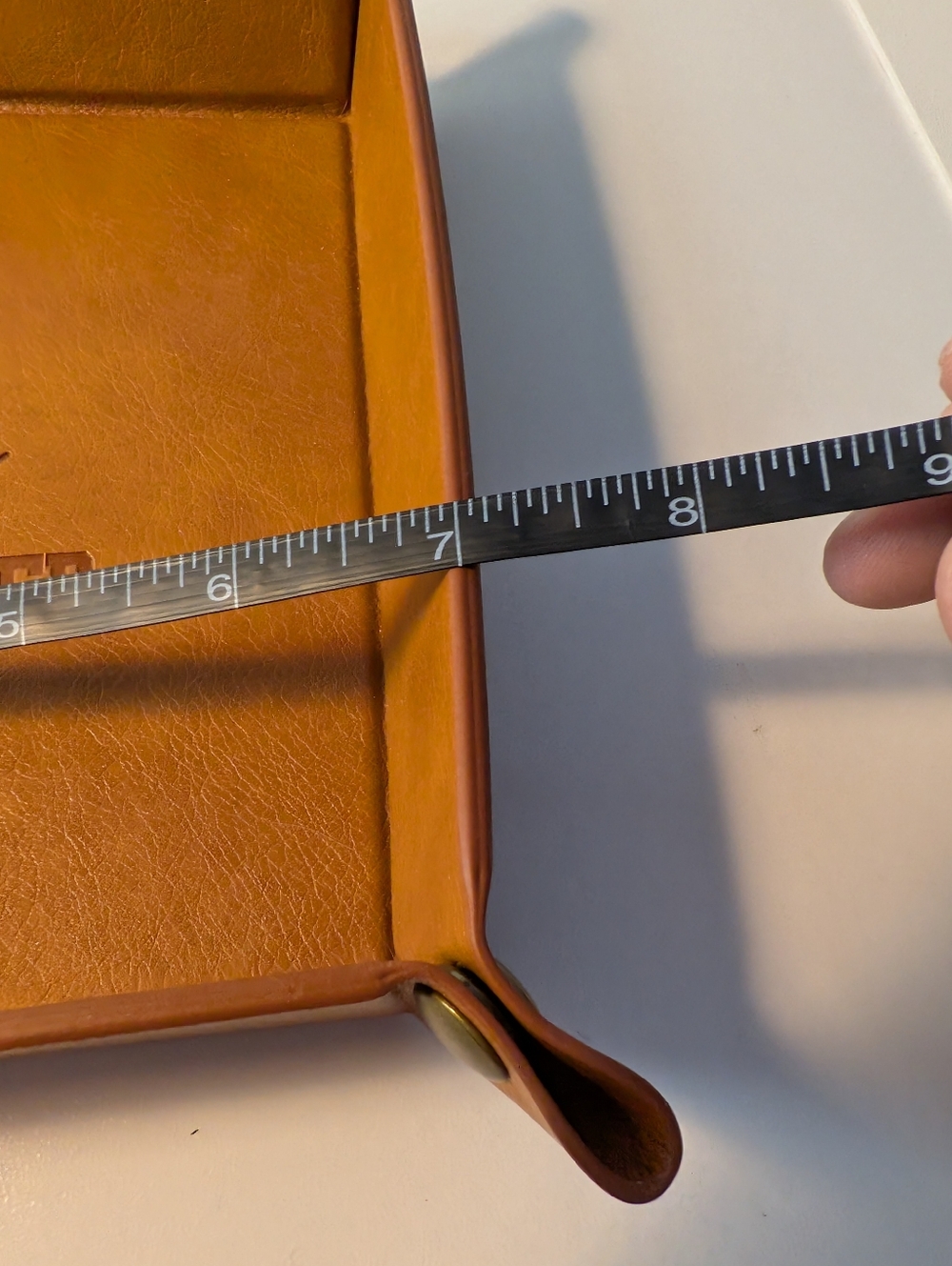 NIB Simply Southern The Grill Master Faux Leather Valet Tray Father's Day Gift - Picture 4 of 4